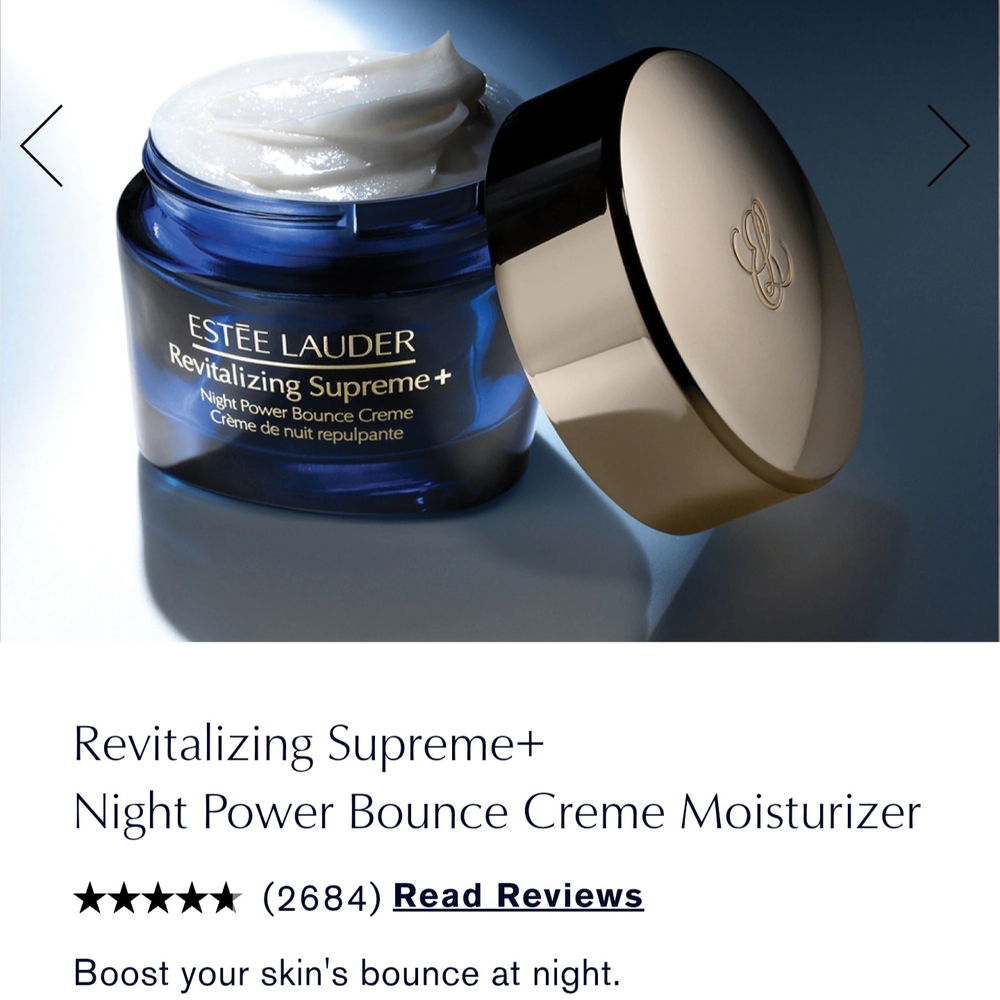 Estee Lauder Revitalizing Supreme+ Creme - Gold Lid, Blue Jar 1.7 OZ
